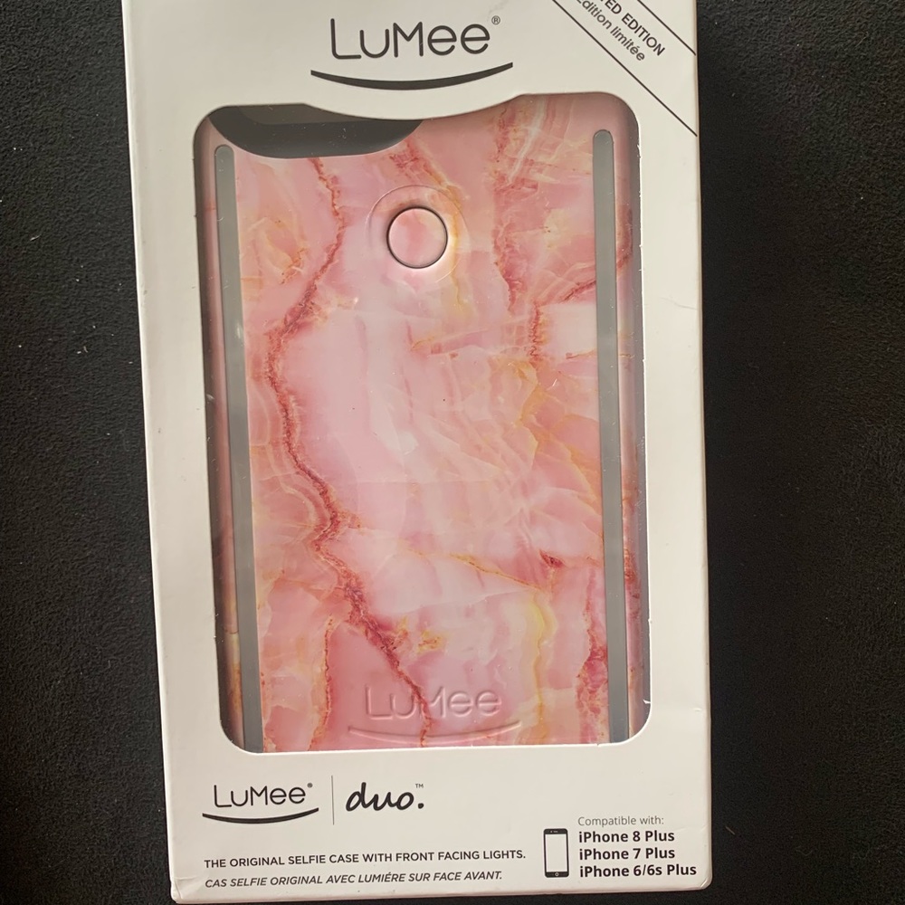 New LUMEE Duo LED Lighting PinkQuartz IPhone - Picture 6 of 7